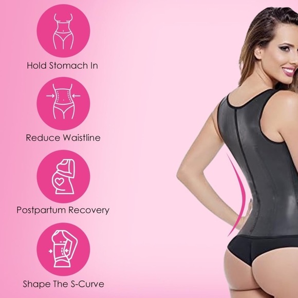 Ann Michell waist trainer corset black like new size 44/3XL - Picture 11 of 11